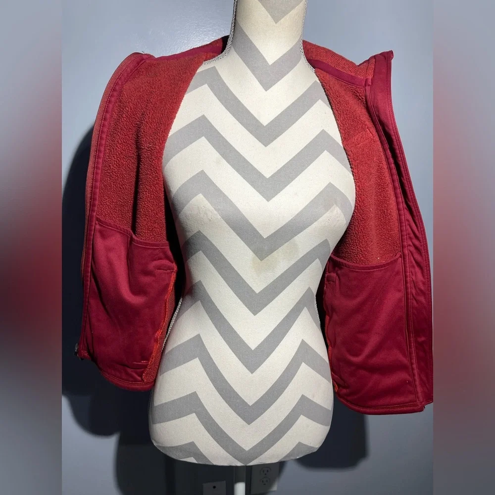 Patagonia Brick Red‎ Fleece Vest